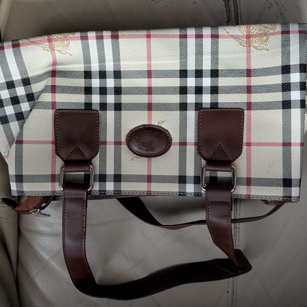 Burberry Vintage Classic Checkered Women's Bag